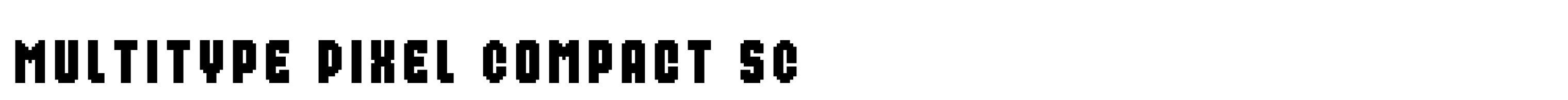 MultiType Pixel Compact SC